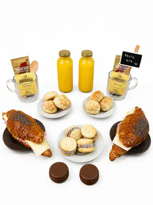 Desayuno/Merienda Box Especial para 2 personas